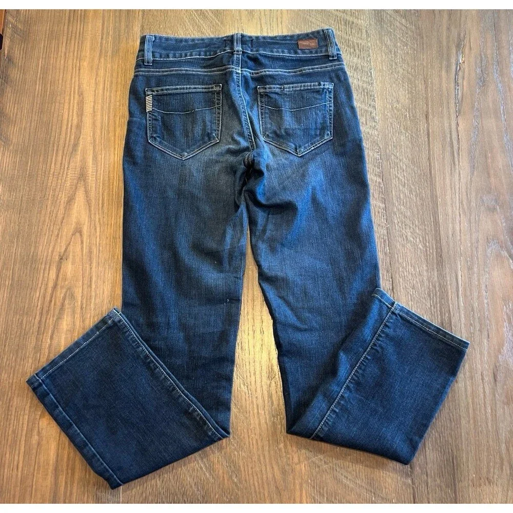 EUC Paige Hidden Hills Straight Leg Jeans - 28 - Picture 6 of 8